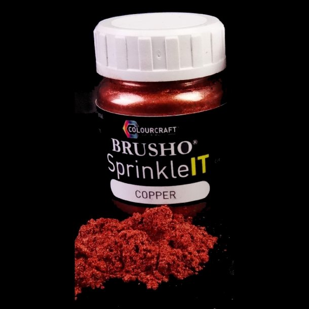 Brusho Sprinkleit - Metallic Copper 10 g