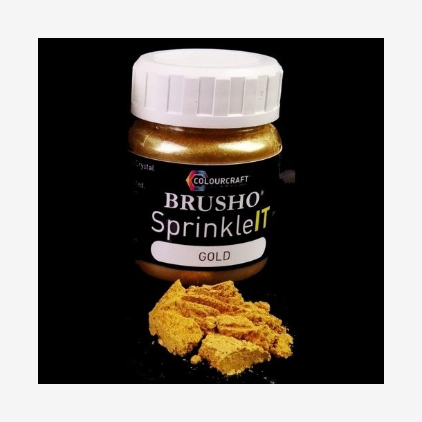 Brusho SprinkleIT - Metallic Gold 10 g