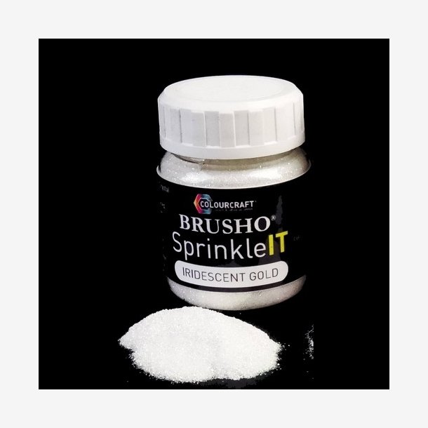 Brusho SprinkleIT - Iridescent Gold 10 g