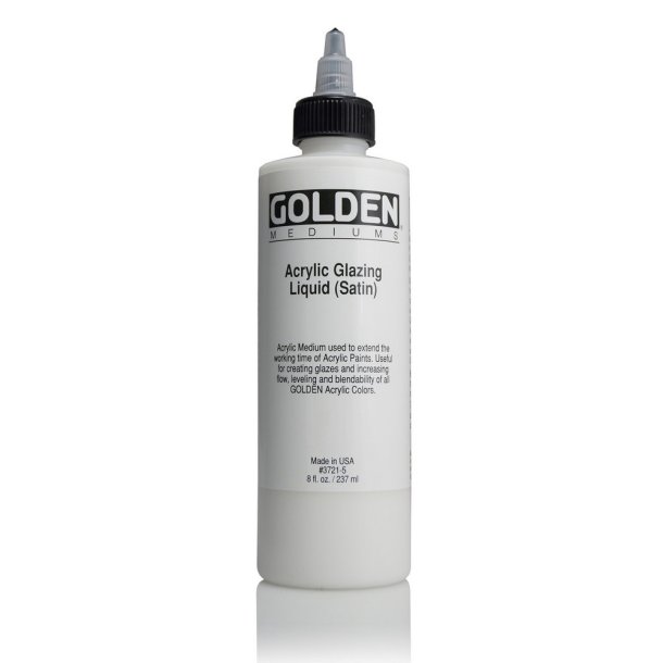 Golden Acrylic Glazing Liquid ( Satin ) 