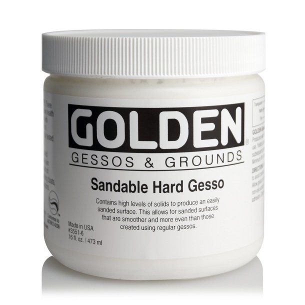 Golden - Sandable Hard Gesso  