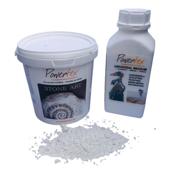 Pakke 1 - Universal medium White og Stone Art