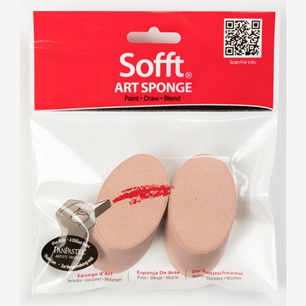 Panpastel - Sofft Art Sponge - Oval, stor