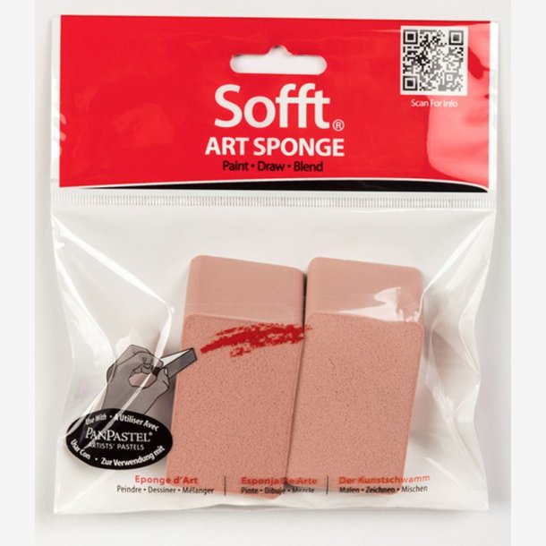 Panpastel - Sofft Art Sponge - Flat, Angle