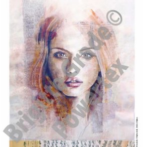 Powertex - Laserprint  Rosalinda 