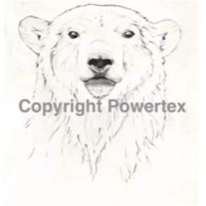 Powertex - Laserprint Bear  