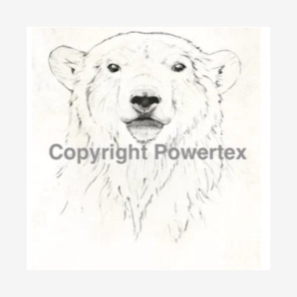 Powertex - Laserprint Bear  