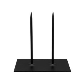 Powertex - Sokkel sort 2 pinde