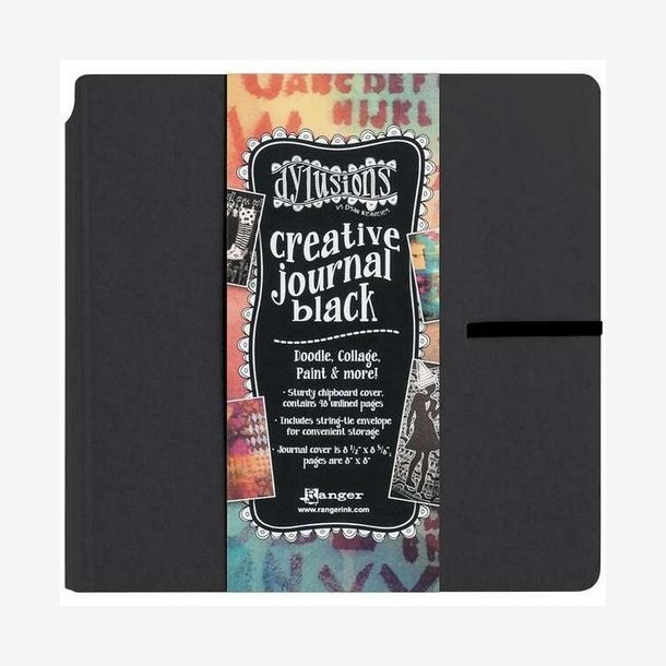 Ranger - Dylusions Creative Journal 48 sider Square Black