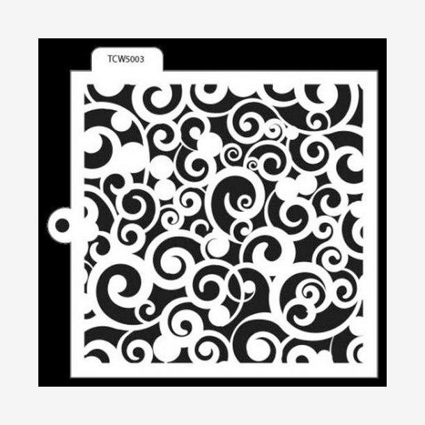 TCW 6x6 (15x15) - Swirls