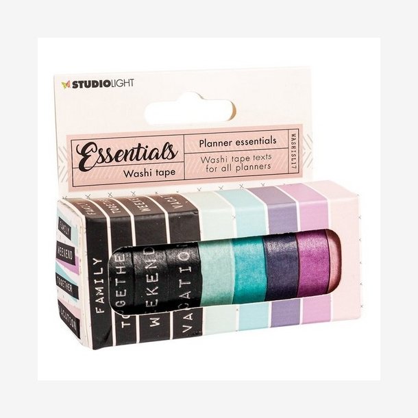 Studio Light - Essentials washi Tape Planner nr.17